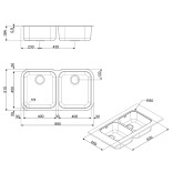 SMEG plautuvė UM4545  | 3