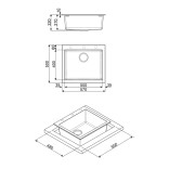 SMEG plautuvė VZ57CT  | 2