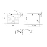SMEG dujinė kaitlentė SR264XGH2  | 2