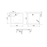 SMEG stiklokeramikinė kaitlentė  | 2