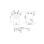 SMEG dujinė kaitlentė PV331CN  | 5