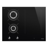SMEG dujinė - indukcinė kaitlentė PM3643D  | 1
