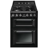 SMEG dujinė viryklė su 2 elektrinėmis orkaitėmis  | 1