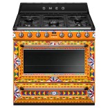 SMEG dujinė viryklė su elektrine orkaite  | 1