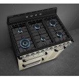 SMEG dujinė viryklė su 3 elektrinėmis orkaitėmis  | 3