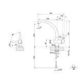 SMEG vandens maišytuvas MF8A2  | 3