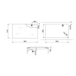 SMEG elektrinė kaitlentė SE494EMTD  | 2