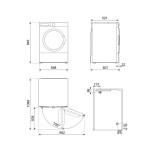 SMEG džiovyklė DNP83SLIN  | 4