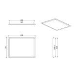 SMEG kepimo padėklas BNP608T  | 2