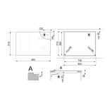 SMEG indukcinė kaitlentė SIM1844DG  | 5