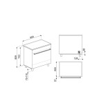 SMEG indukcinė viryklė su elektrine orkaite  | 7