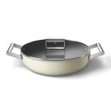 SMEG troškintuvas su dangčiu Ø 24 cm, 3,7 l | 1