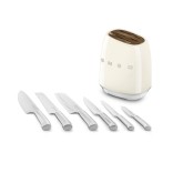 SMEG peilių rinkinys su stovu KBSF02CR, 7 dalys | 4