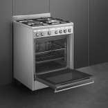 SMEG dujinė viryklė su elektrine orkaite CX60GMX | 3