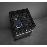 SMEG dujinė viryklė su elektrine orkaite CX61GMBL | 4