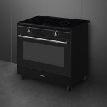 SMEG indukcinė viryklė su elektrine orkaite CX91IMBL | 2