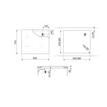 SMEG indukcinė kaitlentė SIM3644N  | 4