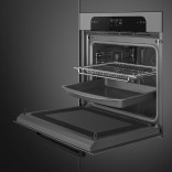 SMEG orkaitė su mikrobangų funkcija SO6202M2S | 4