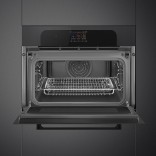 SMEG orkaitė su mikrobangų funkcija SO4204M2PB | 3
