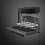 SMEG orkaitė su mikrobangų funkcija SO4204M2PB | 4