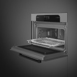SMEG orkaitė su mikrobangų funkcija SO4202M1S | 4