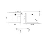 SMEG indukcinė kaitlentė SI1B22631D  | 6