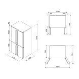 SMEG šaldytuvas FQ960PB6 | 4