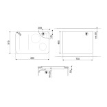 SMEG indukcinė kaitlentė Isola Flat SISL7844  | 6