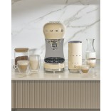 SMEG kavos aparato ir pieno putų plakiklio rinkinys ECF12CREU | 2