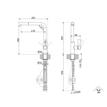 SMEG vandens maišytuvas MD22CUX1  | 3