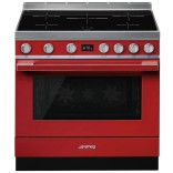 SMEG indukcinė viryklė su elektrine orkaite CPF9IPR | 1