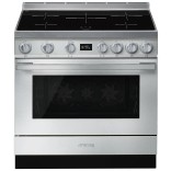 SMEG indukcinė viryklė su elektrine orkaite CPF9IPX | 1