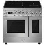 SMEG indukcinė viryklė su 2 elektrinėmis orkaitėmis CPF92IMX | 1