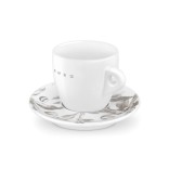 SMEG porcelianinių espresso puodelių rinkinys 2 vnt., 80 ml | 3