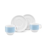 SMEG porcelianinių cappuccino puodelių rinkinys 2 vnt., 200 ml | 5