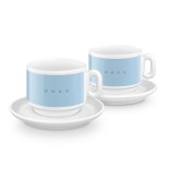 SMEG porcelianinių cappuccino puodelių rinkinys 2 vnt., 200 ml | 1