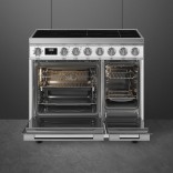 SMEG indukcinė viryklė su 2 elektrinėmis orkaitėmis CPF92IMWH | 2