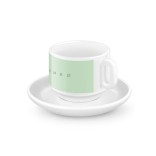 SMEG porcelianinių espresso puodelių rinkinys 2 vnt., 84 ml | 4