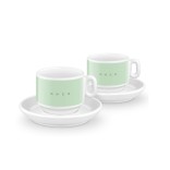 SMEG porcelianinių espresso puodelių rinkinys 2 vnt., 84 ml | 1