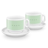 SMEG porcelianinių cappuccino puodelių rinkinys 2 vnt., 200 ml | 1
