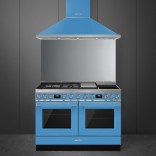 SMEG kombinuota viryklė su 2 elektrinėmis orkaitėmis CPF120IGMPT | 2