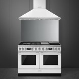 SMEG kombinuota viryklė su 2 elektrinėmis orkaitėmis CPF120IGMPWH | 3