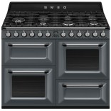 SMEG dujinė viryklė su 3 elektrinėmis orkaitėmis  | 1