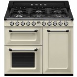 SMEG dujinė viryklė su 3 elektrinėmis orkaitėmis  | 1