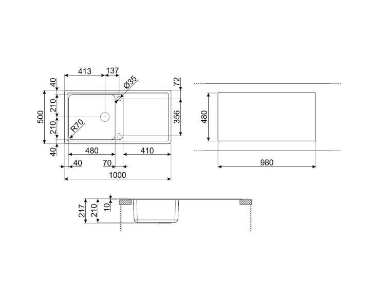 SMEG plautuvė LZ150CT  | 2
