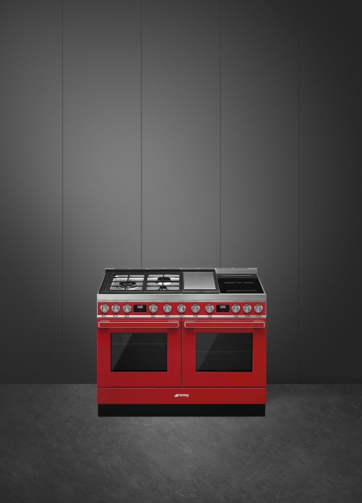 SMEG kombinuota viryklė su 2 elektrinėmis orkaitėmis CPF120IGMPR | 3