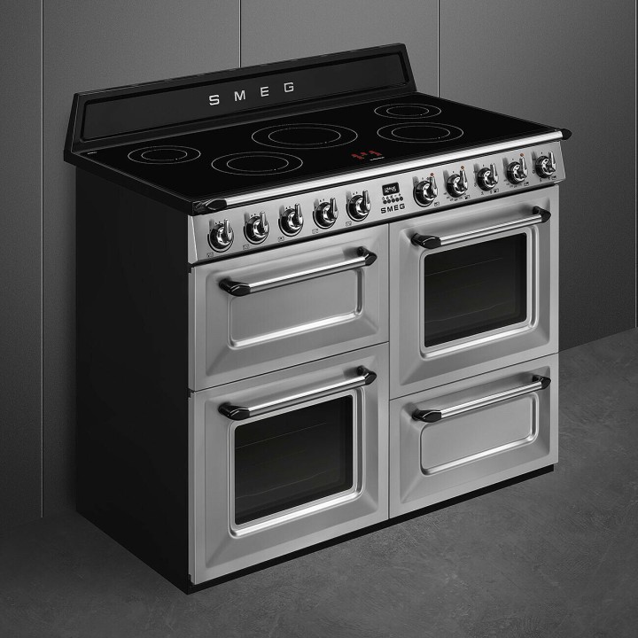 SMEG indukcinė viryklė su 3 elektrinėmis orkaitėmis  | 3