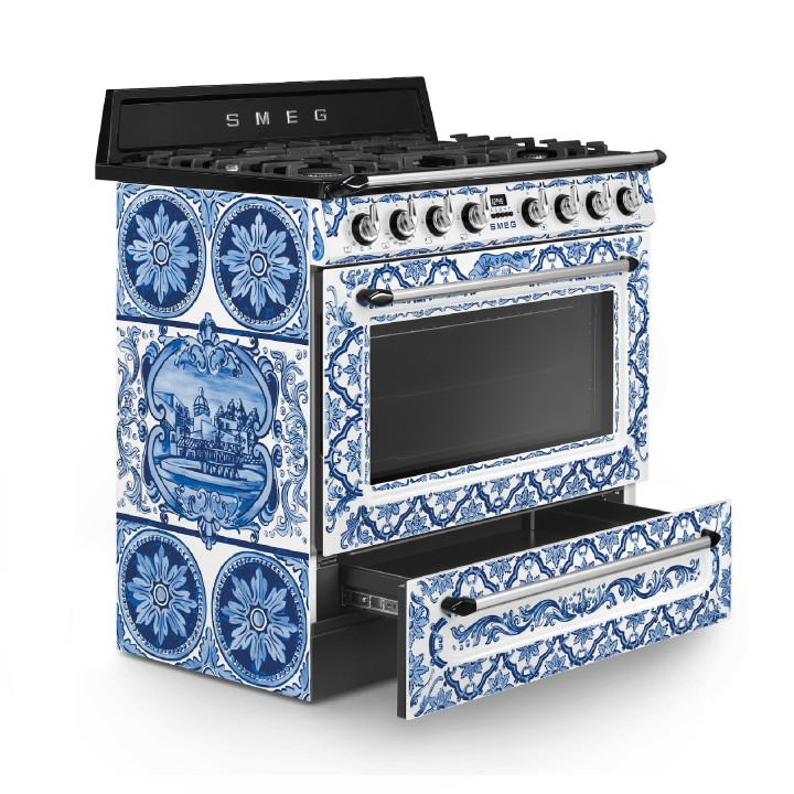 SMEG dujinė viryklė su elektrine orkaite  | 4