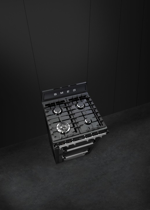 SMEG dujinė viryklė su 2 elektrinėmis orkaitėmis  | 4