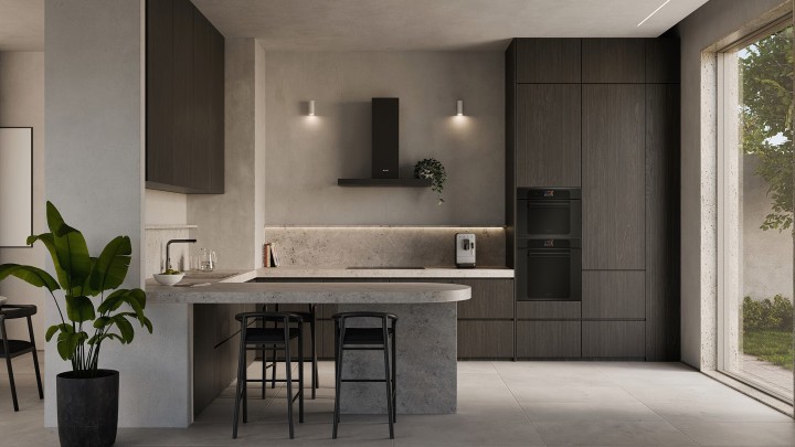 SMEG orkaitė su mikrobangų funkcija SO6204M2PB | 2